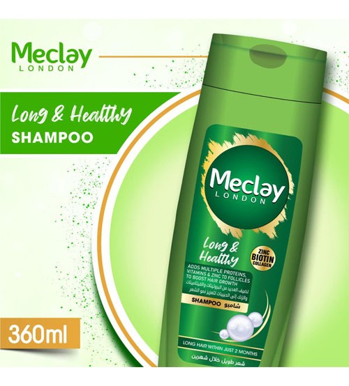 New Meclay London Long&Healthy Biotin Collagen Shampoo 360ml